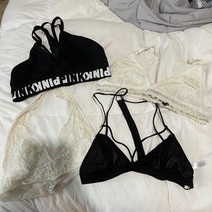 Set of 4 Bralettes